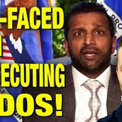 episode Kash Patel Pledges To Imprison All Child Predators EXCEPT ISRAELIS! artwork