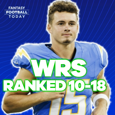 episode Sorting Out WRs 10-18: Highest Floors, Most Upside, Biggest Risks (06/04 Fantasy Football Podcast) artwork