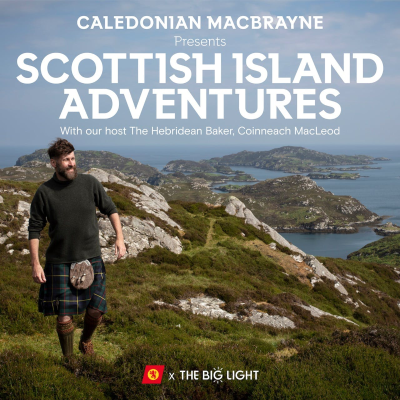 episode Scottish Island Adventures - Arran - with host Coinneach Macleod, the Hebridean Baker and guest Kirsty Wark artwork