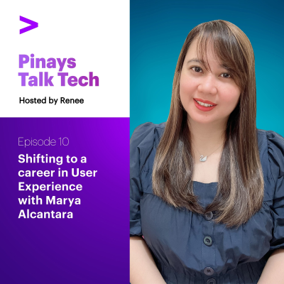 episode Episode 10: Shifting to a career in User Experience artwork