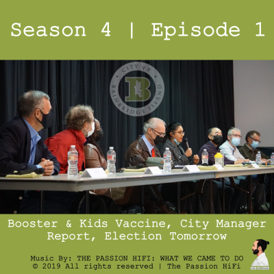 episode Booster & Kids Vaccine, City Manager Report, Election Tomorrow - Season 4 Episode 1 artwork