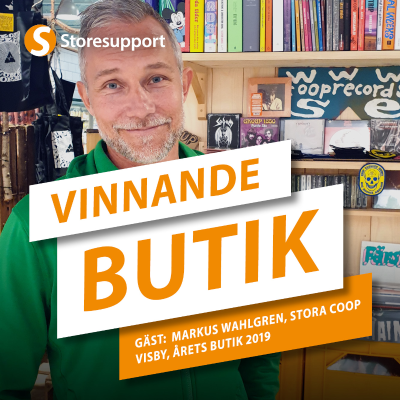 episode Vinnande butik med Markus Wahlgren, butikschef Stora Coop Visby artwork