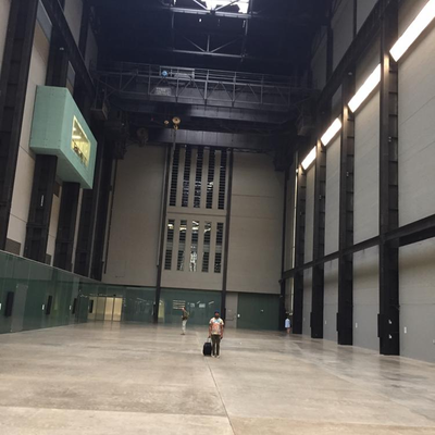 episode Experiencing Bruce Nauman's Raw Material in the Tate Modern Turbine Hall artwork