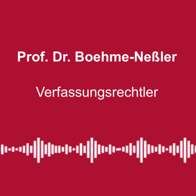 episode #303: Rechtswidrige Politik als Normalität - mit Prof. Dr. Boehme-Neßler artwork