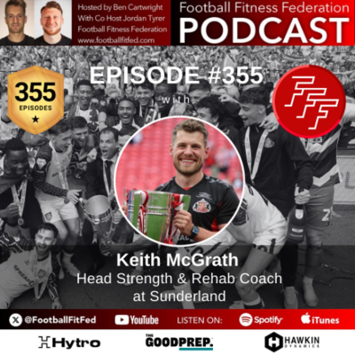 episode #355 "Promotion to the Premier League" with Keith Mcgrath artwork
