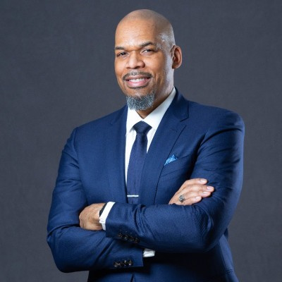 episode Behind The Inspiration with Calvin Harris Jr., Senior Vice President, Finance and Chief Financial Officer for the National Urban League artwork