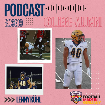 episode S03E19 Im Gespräch mit Lenny Kühl, ehemaliger TE, University of Toledo Rockets artwork