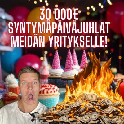 episode 30 000€ syntymäpäiväjuhlat artwork