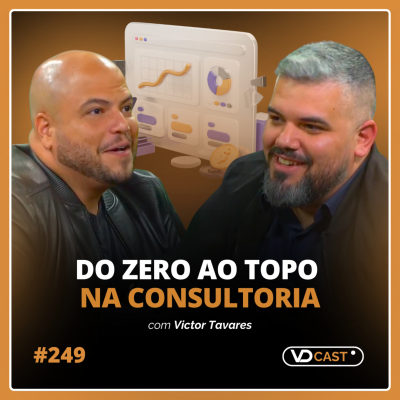 episode #EP249 - De estagiário a investidor de 40 startups | entrevista com Victor Tavares artwork