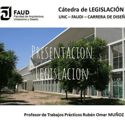 Presentacion Legislacion