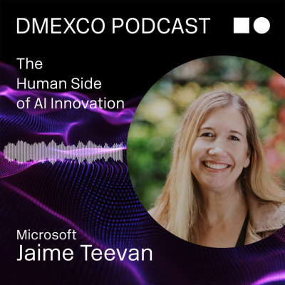 episode Microsoft’s Chief Scientist Jaime Teevan on the Human Side of AI artwork