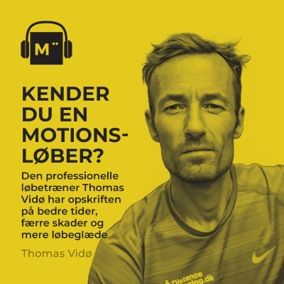 episode 115. Kender du en motionsløber? Den professionelle løbetræner Thomas Vidø har opskriften på bedre tider, færre skader og mere løbeglæde artwork