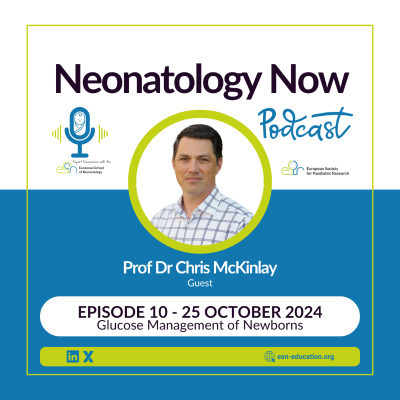 episode Glucose management of the newborn with Prof Dr Chris McKinlay artwork