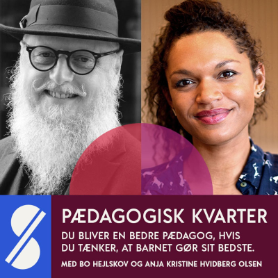 episode 119. ”Selvfølgelig skal vi stille krav. Men kravene skal give mening for barnet”. Med Anja Kristine Hvidberg Olsen og Bo Hejlskov artwork