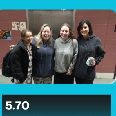 episode S5.E70: Car Repair, PJ Day, Recycled Books, Basketball Season Gets Started, Swiftie Army members artwork