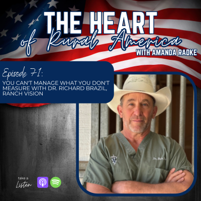 episode You Can't Manage What You Don't Measure with Dr. Richard Brazil, Ranch Vision artwork