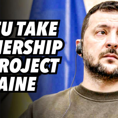 episode UK/EU take ownership of project Ukraine. Preemptive coup artwork