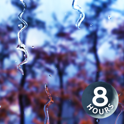 episode Bruit blanc de pluie pour dormir ou étudier (8 heures) artwork