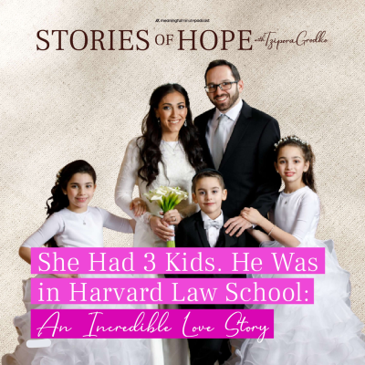 episode She Was a Divorced Mom of 3. He Was Headed to Harvard. What Happened Next Is Incredible. | Sara & Shlomo Izekovitz (@cakemybreathaway) artwork