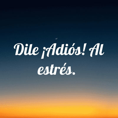 episode Dile ¡Adiós! Al estrés. artwork
