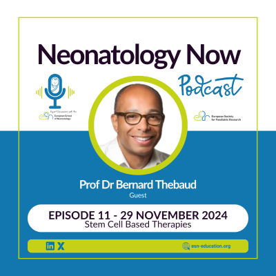 episode Stem Cell therapy in newborns with Bernard Thebaud MD, PhD artwork