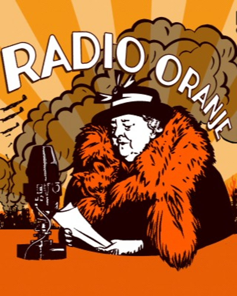 cover image of "Radio Oranje"