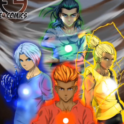 episode The man behind E4 Comics and The Elements! artwork