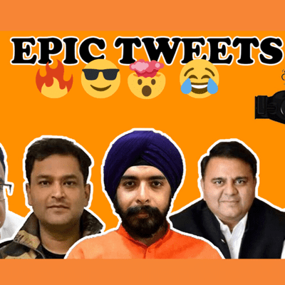 episode Epic Tweet India Ep 04 | Pak Minister's funny tweet, gets trolled himself | Savage Tweets by Tajinder Singh | Anand Mahindra artwork