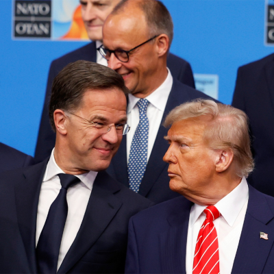 episode 'Daddy has to use tough language' - NATO chief woos Trump after Israel-Iran ceasefire artwork