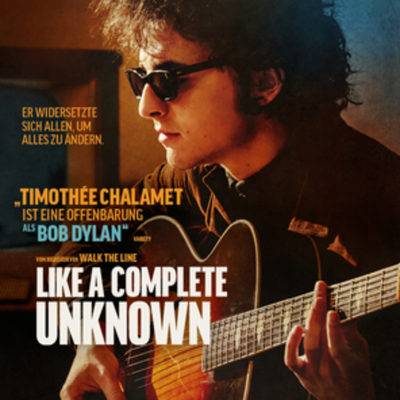 episode Timothée Chalamet in Höchstform: Unser Podcast zum oscarnominierten Dylan-Film LIKE A COMPLETE UNKNOWN artwork