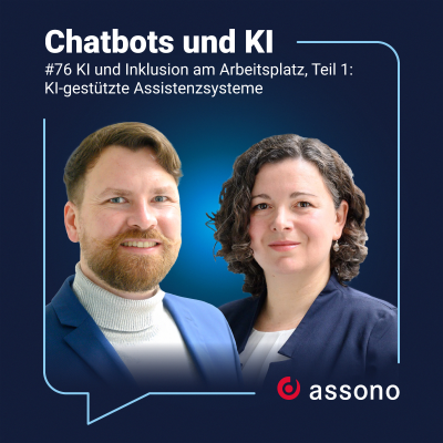 episode #76 - KI und Inklusion am Arbeitsplatz, Teil 1: KI-gestützte Assistenzsysteme artwork