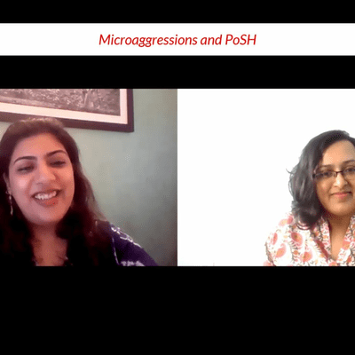 episode Episode 18 - July 2021 - Shweta Bhat - Microaggressions artwork