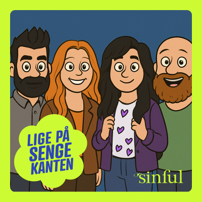 episode Den med komikerne - Mark Le Fevre, Natasha Brock og Anders Grau artwork