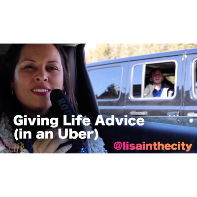 episode Life Advice in an Uber artwork