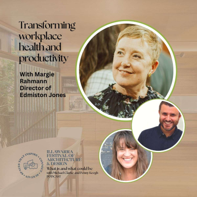 episode S1E32 - Episode #32 - IFAD mini series part 9 - Transforming workplace health and productivity with Margie Rahmann - Director at Edmiston Jones artwork