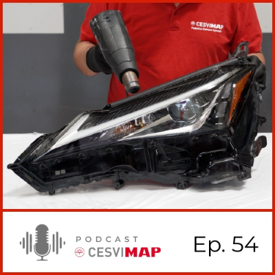 episode Reparacion de faros Podcast CESVIMAP 54 artwork