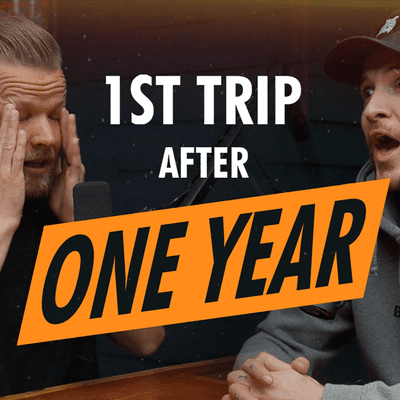 episode Ep17 // Our FIRST travel experience in over a YEAR was… interesting artwork