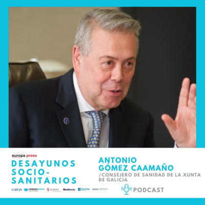 episode Antonio Gómez Caamaño, consejero de Sanidad de la Xunta de Galicia artwork