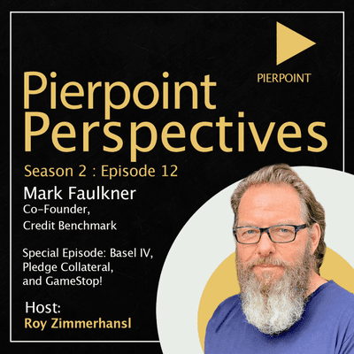 episode Mark Faulkner. Credit Benchmark - Regs, Ratings & ESG artwork