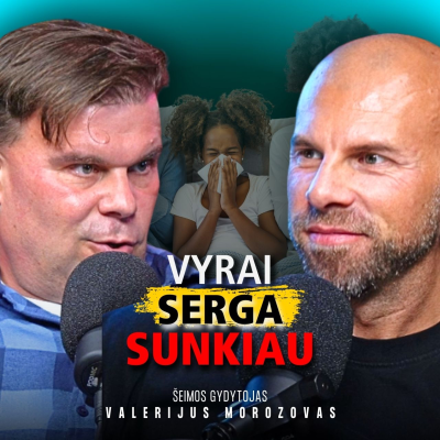 episode GYD. MOROZOVAS: Peršalimai - mitas, 8 kartus sirgti normalu, Šalti dušai nepadeda | TG111 artwork