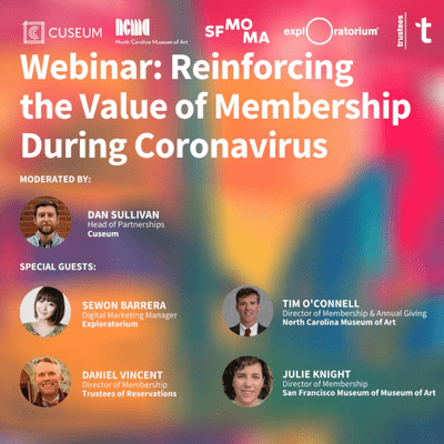 episode Membership Mondays: Membership Marketing, Audience Shifts & Community Engagement after Coronavirus artwork