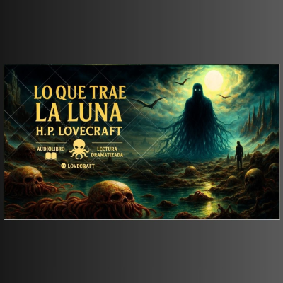 episode Lo que trae la luna – H. P. Lovecraft | Audiolibro onírico narrado con voz humana artwork