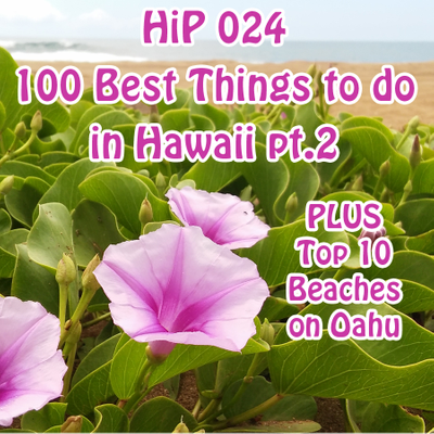 episode HiP 024 - 100 Best Things To Do in Hawaii part 2 - PLUS 10 Beaches artwork