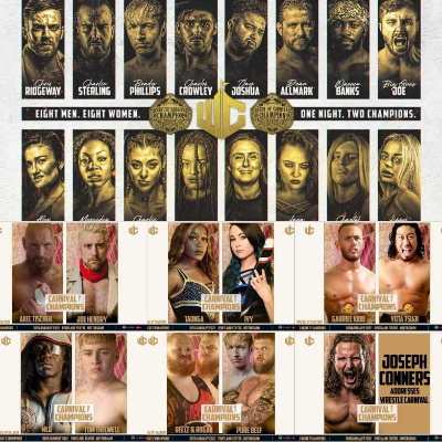 episode Graps and Claps Audio: Wrestle Carnival ’Carnival Of Champions’ artwork