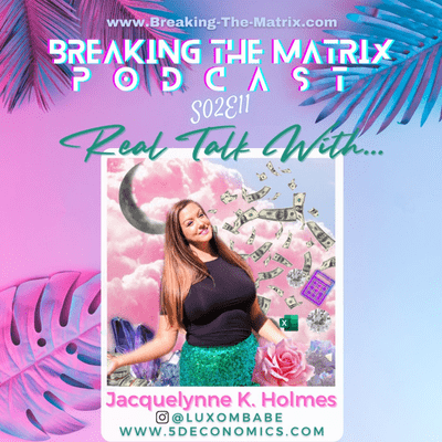 episode BTM PODCAST S02E11: REAL TALK WITH... JACQUELYNNE K. HOLMES artwork