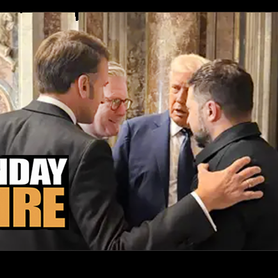episode SUNDAY WIRE: EP 545 ‘Bizarre Conclave in Rome’ with host Patrick Henningsen and guests artwork