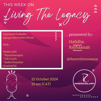 episode Living The Legacy: Aging in the Perfect World with Nadia Latib artwork