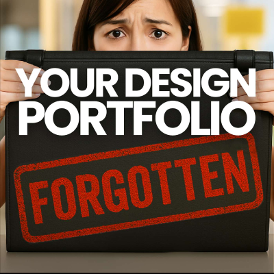 episode Most Graphic Design Portfolios Are FORGOTTEN – Here’s How to Make Yours Unforgettable (& Get Hired) artwork