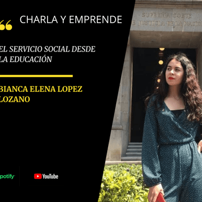 episode CHARLA Y EMPRENDE #6 - ELENA LÓPEZ artwork