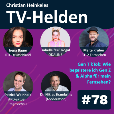 episode media hall 25: „Gen TikTok: Wie begeistere ich Gen Z & Alpha für mein Fernsehen?“ Top-Expert:innen Podiumsdiskussion (#78) artwork